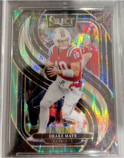 2024 Panini Select Premier Level #113 Drake Maye — front