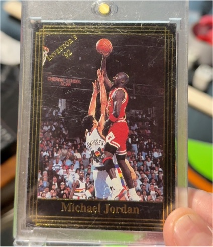 1992 Investor's #43 Michael Jordan — front