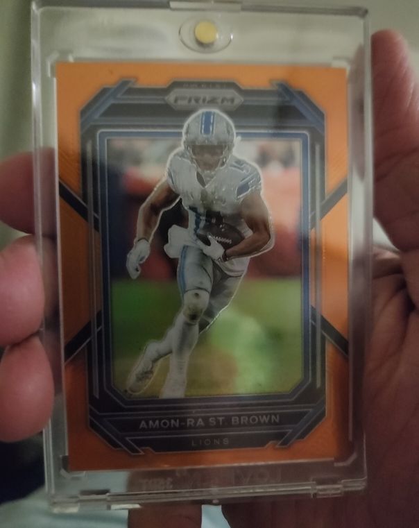 2022 Panini Prizm #98 Amon-Ra St. Brown — front