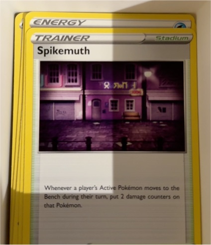 2020 Pokémon Darkness Ablaze #170 Spikemuth — front