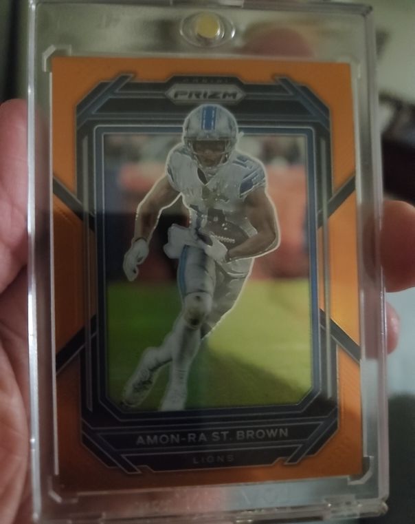 2022 Panini Prizm #98 Amon-Ra St. Brown — front