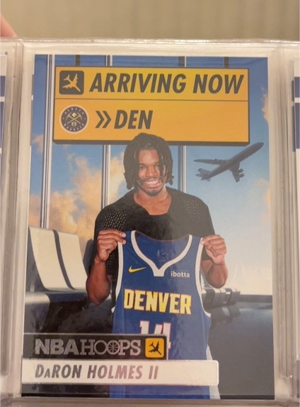 2024-25 Panini NBA Hoops Arriving Now #30 DaRon Holmes II — front