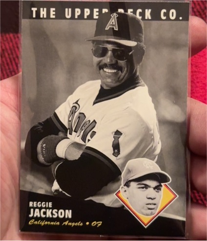 1994 Upper Deck All-Time Heroes #44 Reggie Jackson — front