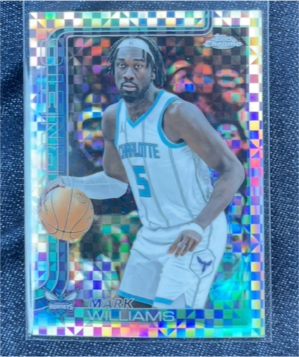2025-26 Topps Chrome #34 Mark Williams — front
