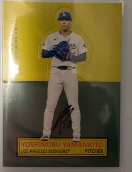 2025 Topps Archives 1964 Stand-Ups #64SU-14 Yoshinobu Yamamoto — front