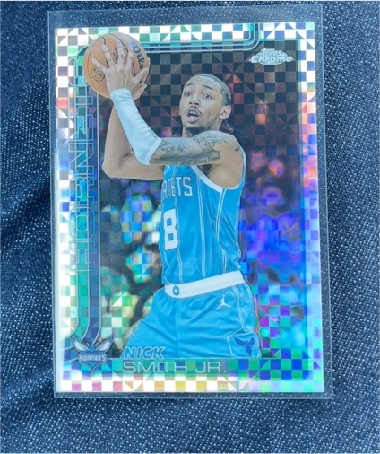 2025-26 Topps Chrome #26 Nick Smith Jr. — front