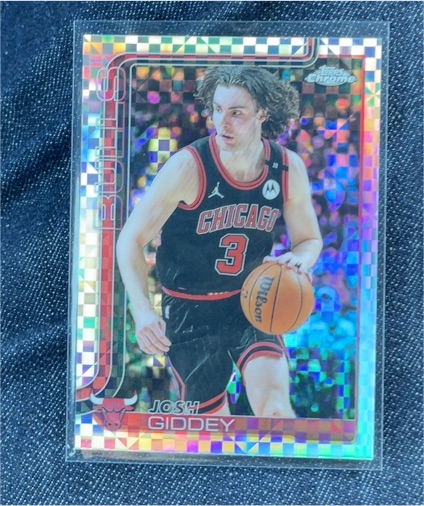 2025-26 Topps Chrome #48 Josh Giddey — front