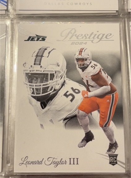 2024 Panini Prestige #364 Leonard Taylor III — front