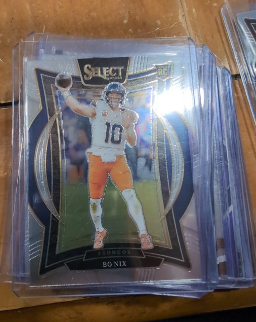 2024 Panini Select #30 Bo Nix — front