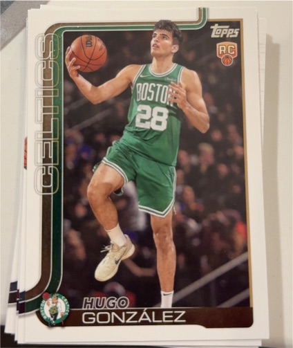 2025-26 Topps #228 Hugo González — front