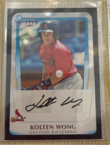 2011 Bowman Draft Picks & Prospects #BDPP91 Kolten Wong — front