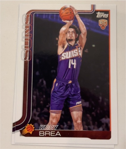 2025-26 Topps #242 Koby Brea — front