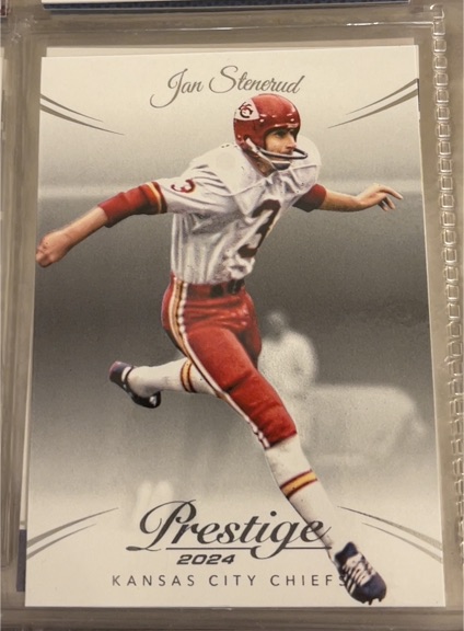 2024 Panini Prestige #153 Jan Stenerud — front