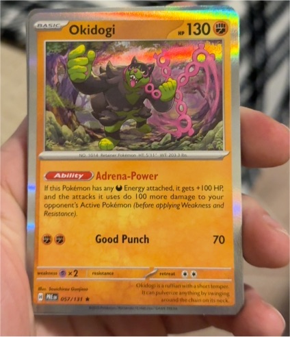 2023 Pokémon SV: Prismatic Evolutions #057 Okidogi — front
