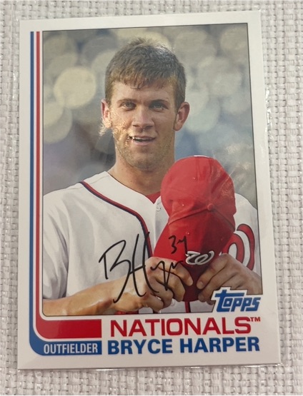 2013 Topps Archives #100 Bryce Harper Washington Nationals — front