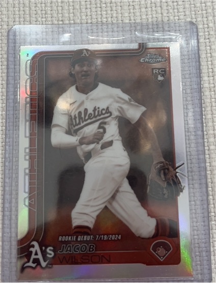 2025 Topps Chrome Update #USC150 Jacob Wilson — front