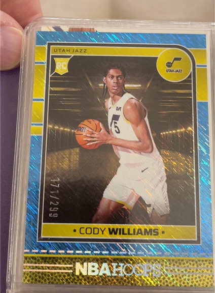 2024-25 Panini NBA Hoops #240 Cody Williams — front