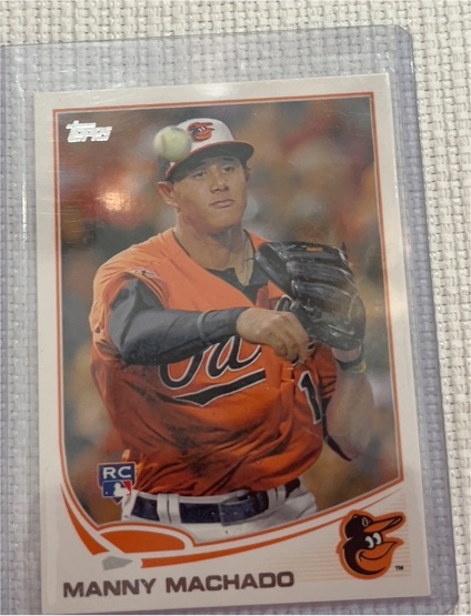 2013 Topps #270 Manny Machado — front