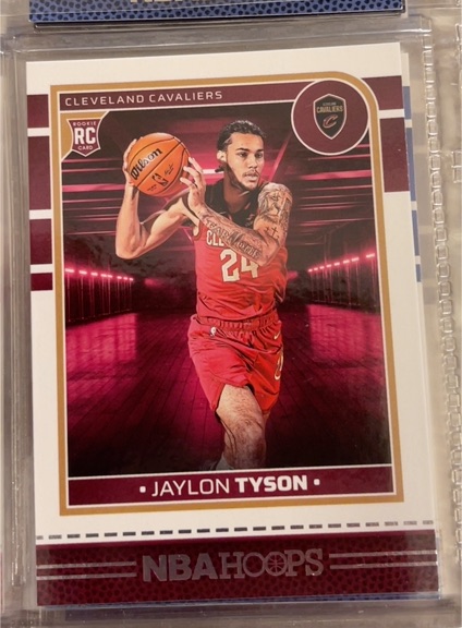 2024-25 Panini NBA Hoops #250 Jaylon Tyson — front
