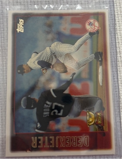 1997 Topps #13 Derek Jeter — front