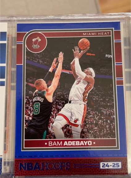 2024-25 Panini NBA Hoops #152 Bam Adebayo — front
