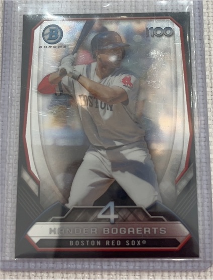 2014 Bowman Chrome Top 100 #BTP-4 Xander Bogaerts — front