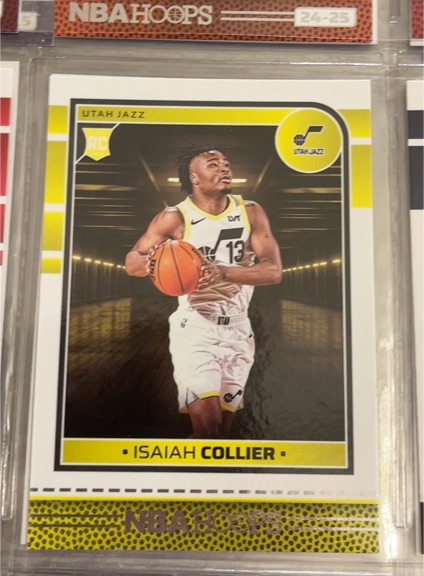 2024-25 Panini NBA Hoops #259 Isaiah Collier — front