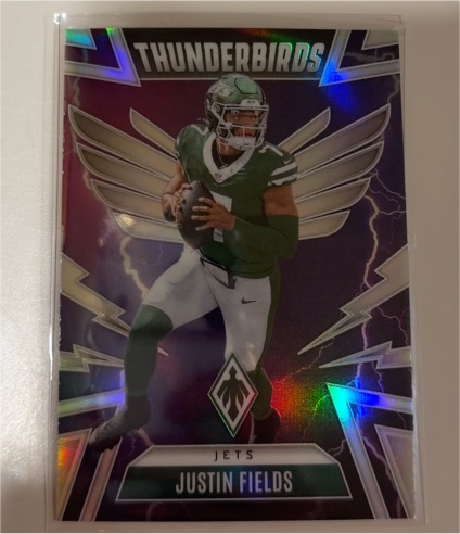 2025 Panini Phoenix Thunderbirds #40 Justin Fields — front