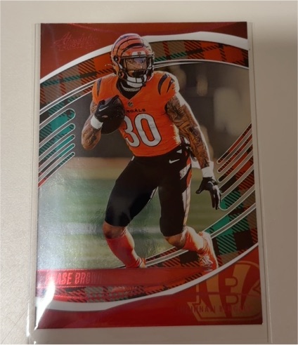 2025 Panini Absolute #98 Chase Brown — front