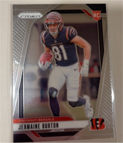 2024 Panini Prizm #350 Jermaine Burton — front