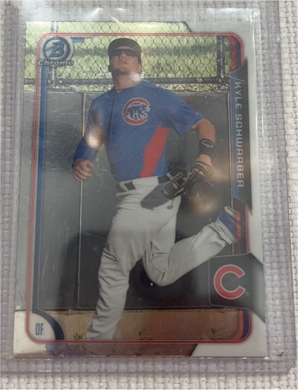 2015 Bowman Chrome Prospects #BCP58 Kyle Schwarber — front