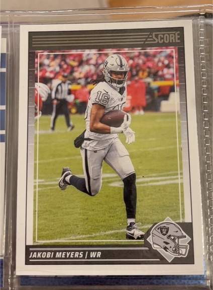 2024 Panini Score #149 Jakobi Meyers Las Vegas Raiders — front