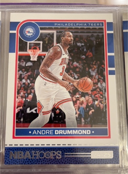 2024-25 Panini NBA Hoops #134 Andre Drummond — front