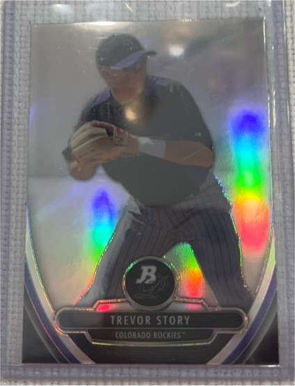 2013 Bowman Platinum Prospects #BPP85 Trevor Story — front