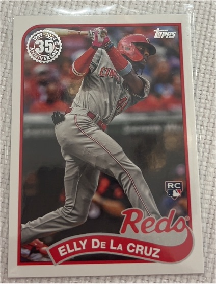 2024 Topps 1989 35th Anniversary #89B2-34 Elly De La Cruz — front