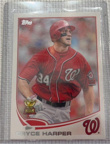 2013 Topps #1 Bryce Harper — front