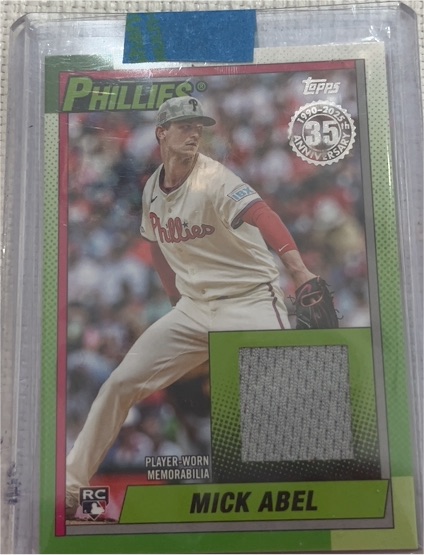 2025 Topps Update #90RU-MA Mick Abel — front