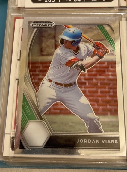 2021 Panini Prizm Draft Picks #PDP84 Jordan Viars — front