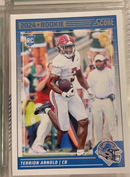 2024 Panini Score #315 Terrion Arnold — front