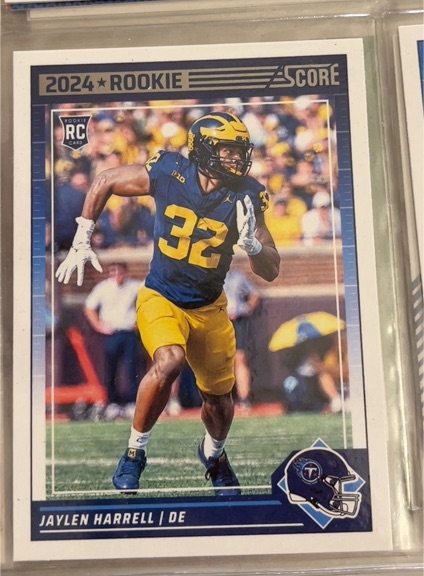 2024 Panini Score #385 Jaylen Harrell — front