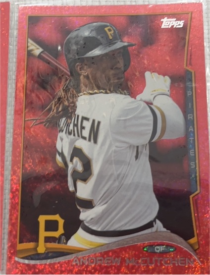 2014 Topps Chrome #105 Andrew McCutchen — front