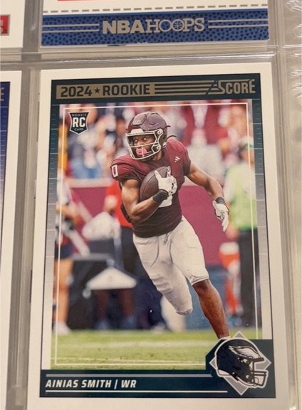 2024 Panini Score #387 Ainias Smith — front
