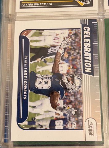 2024 Score Celebration #C-CLB CeeDee Lamb — front