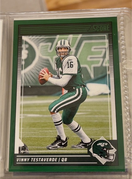 2024 Panini Score #225 Vinny Testaverde — front