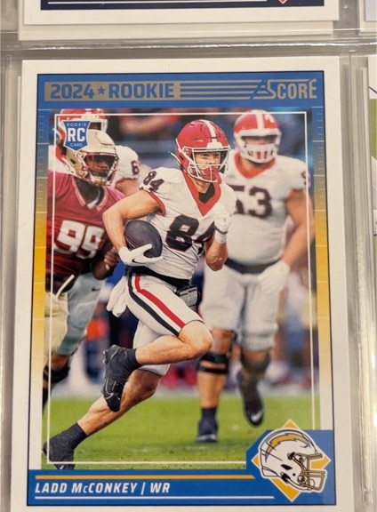 2024 Panini Score #328 Ladd McConkey — front
