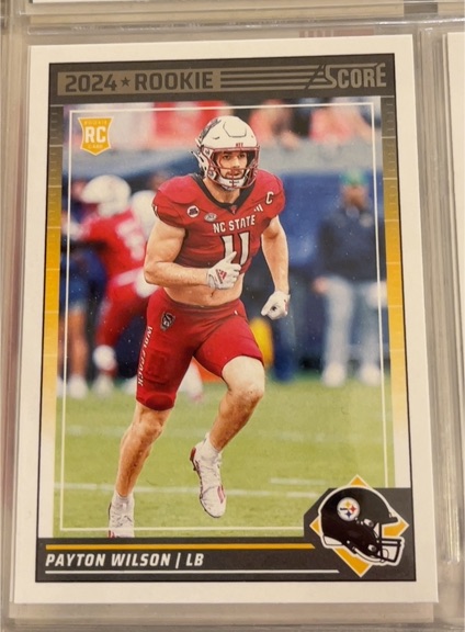2024 Panini Score Football #373 Payton Wilson — front