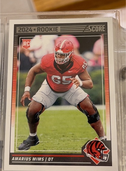 2024 Score #329 Amarius Mims — front