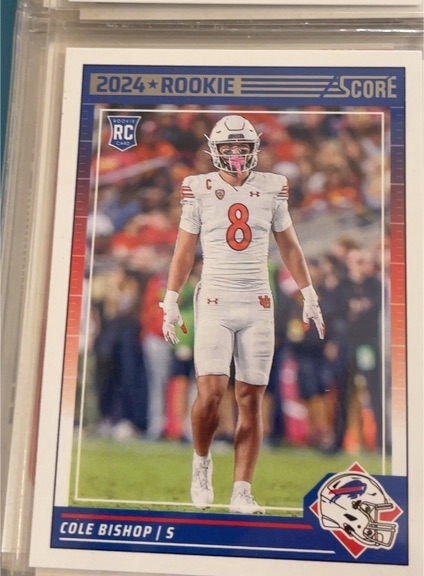 2024 Panini Score #400 Cole Bishop — front
