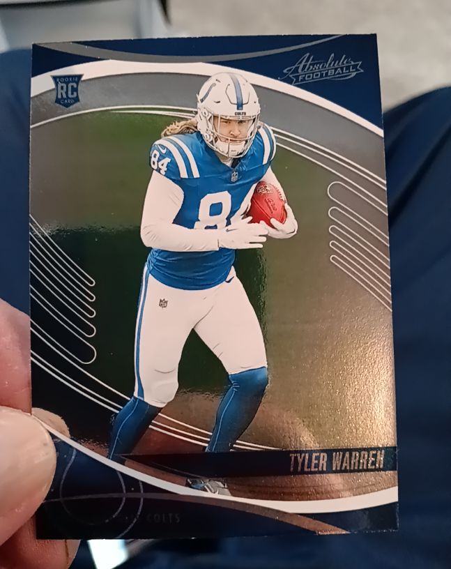 2025 Panini Absolute #195 Tyler Warren — front
