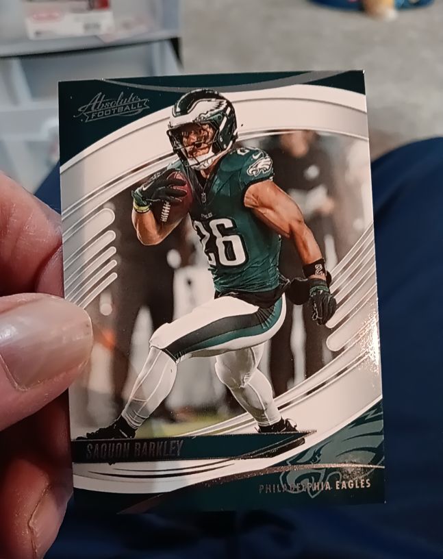 2025 Panini Absolute Football #2 Saquon Barkley — front
